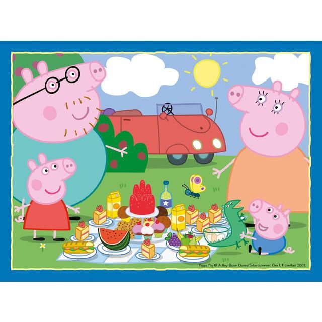 Peppa Pig 4 in a Box Jigsaw Puzzles