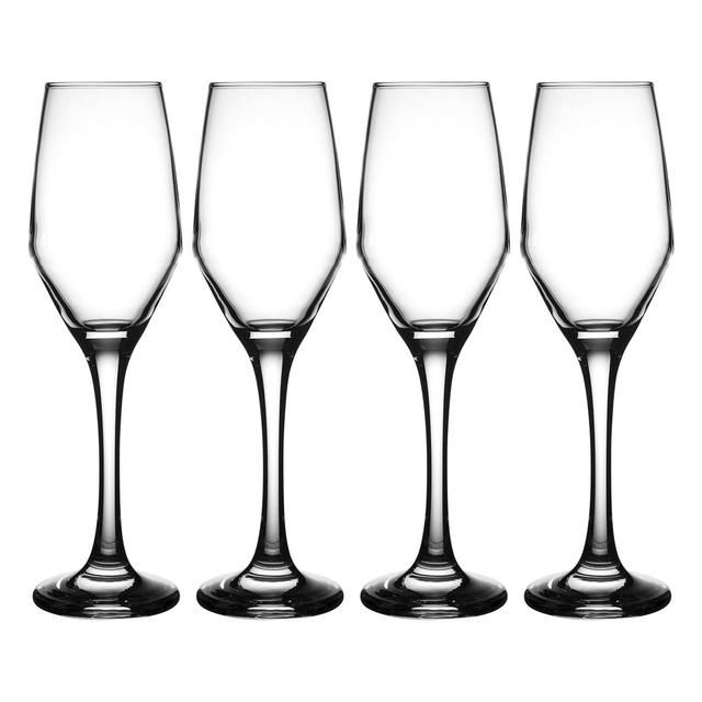 Ravenhead Majestic Flute Glasses Set 210ml   4 per pack