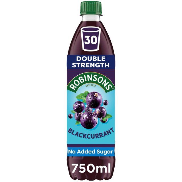 Robinsons Double Strength Blackcurrant Squash   750ml
