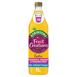 Robinsons Fruit Creations Exotic Pineapple, Mango &amp;amp; Passion Fruit Squash 1L