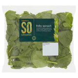 Sainsbury&amp;rsquo;s Spinach, SO Organic 100g