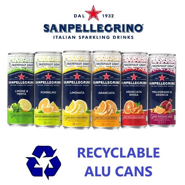 San Pellegrino Lemon &amp;amp; Mint   6 x 330ml