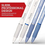 Sharpie S-Gel Gel Pens 0.7mm Black &amp;amp; Blue   4 per pack