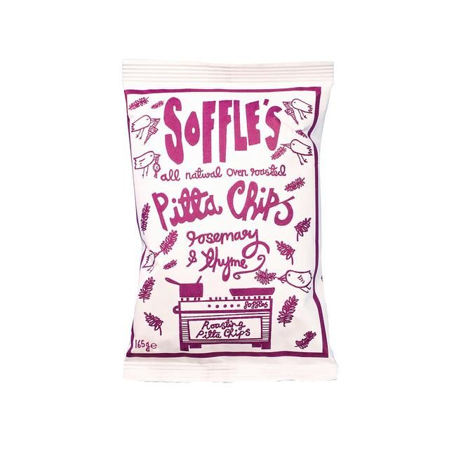 Soffles Pitta Chips Rosemary &amp;amp; Thyme Share Bag   165g