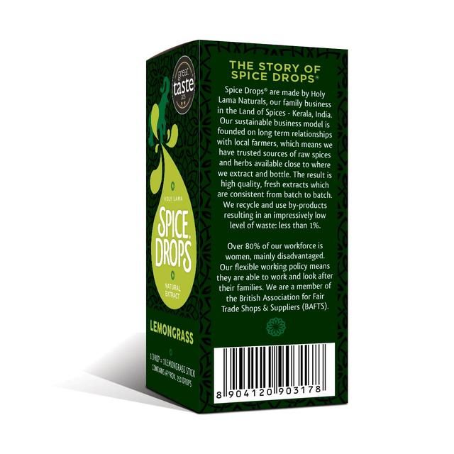 Spice Drops Concentrated Natural Lemongrass Extract   5ml